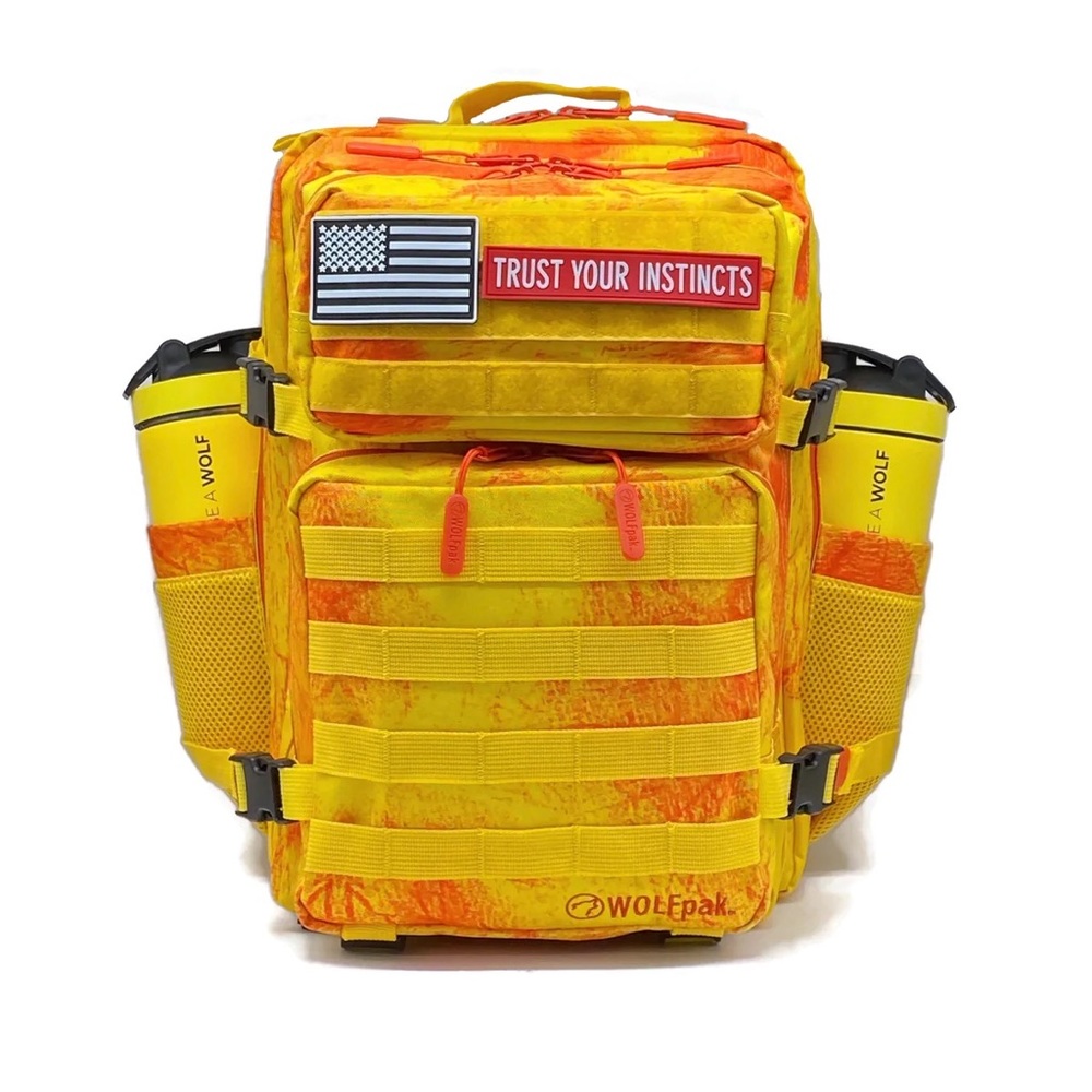 WOLFPAK BACKPACKS

35L BACKPACK FIRE LIMITED EDITION W/CUP HOLDERS